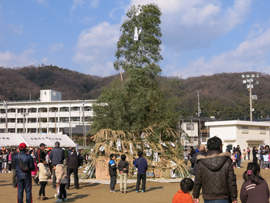 雪の高尾山